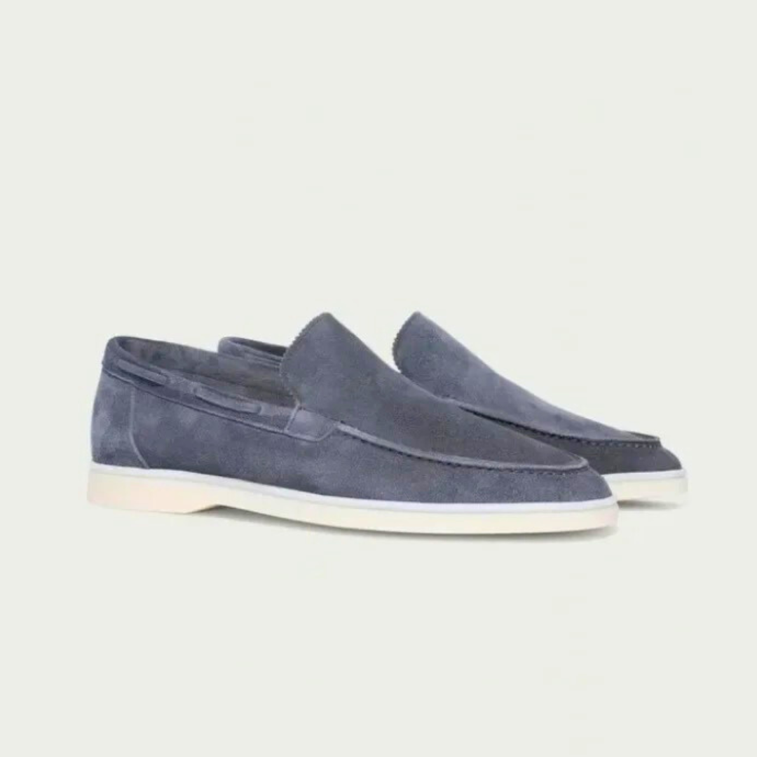 VINCENZO | Mocassini in Suede dal Tocco Raffinato