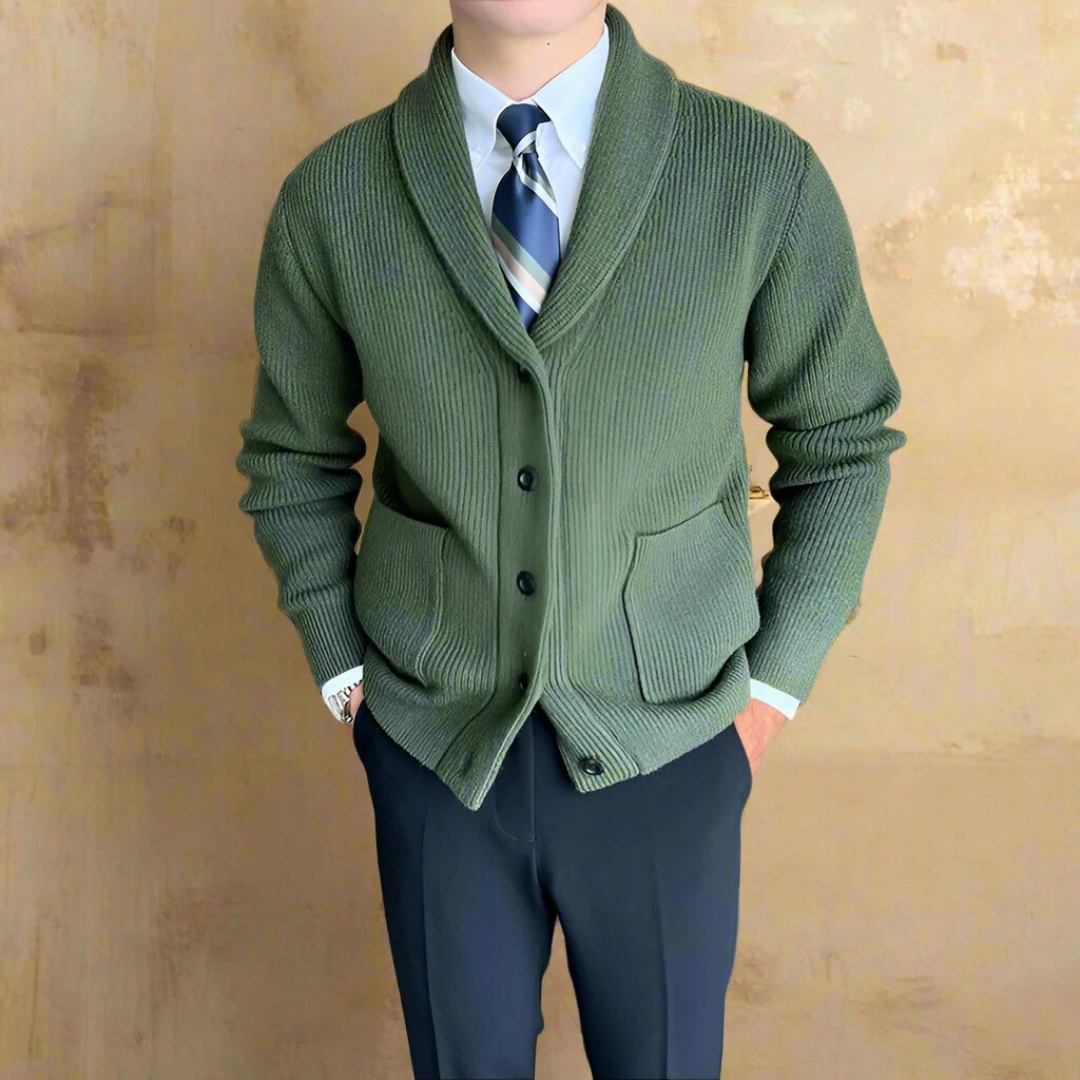 MARCELLO | Cardigan a Righe dal Fascino Raffinato