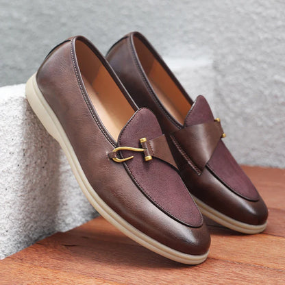 GIDEON | Mocassini Eleganti Effetto Suede